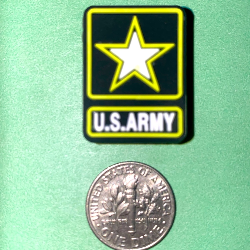 (10 for $15) US Army Logo Crocs Shoe Charms